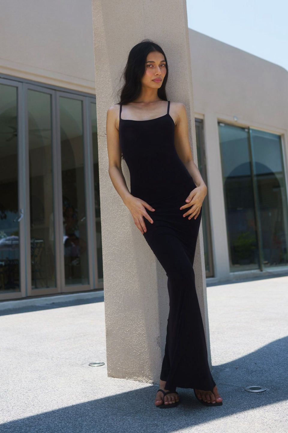 Midnight Muse Bodycon Maxi Dress
