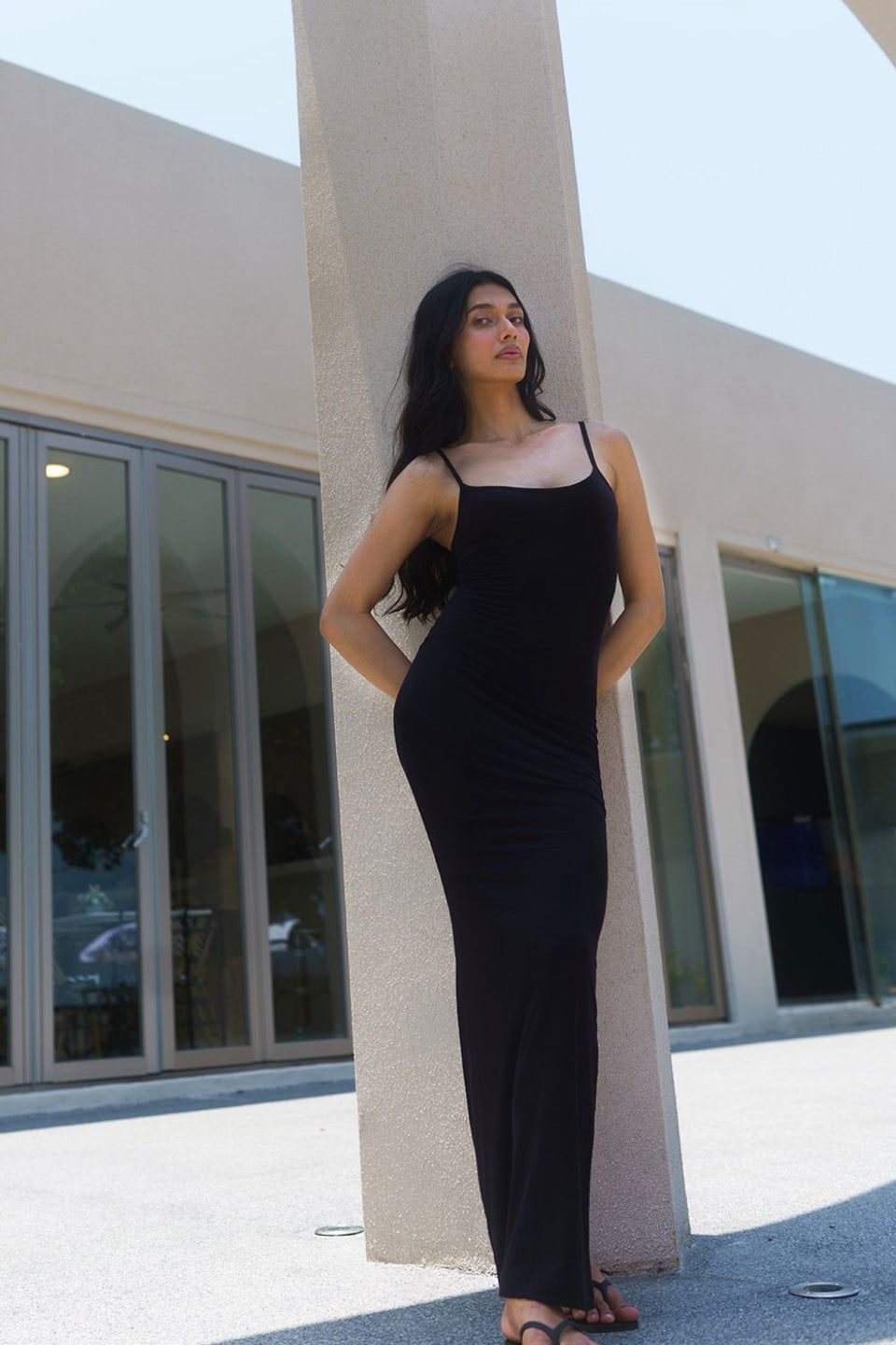 Midnight Muse Bodycon Maxi Dress